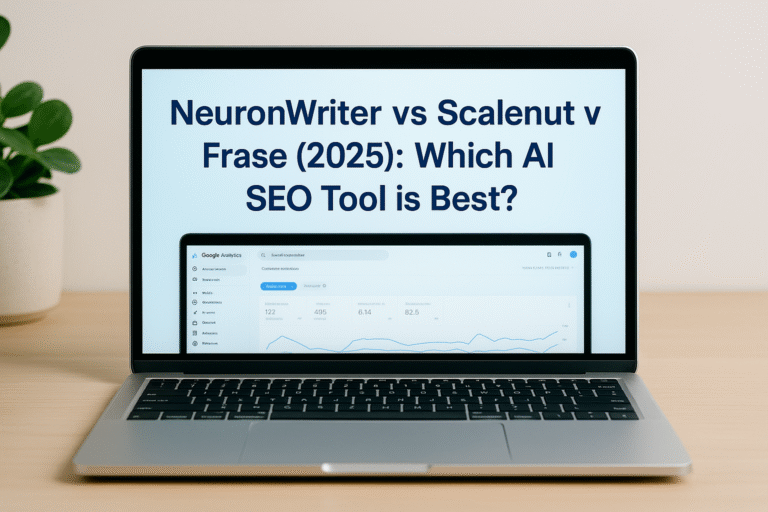 NeuronWriter vs Scalenut vs Frase comparison 2025