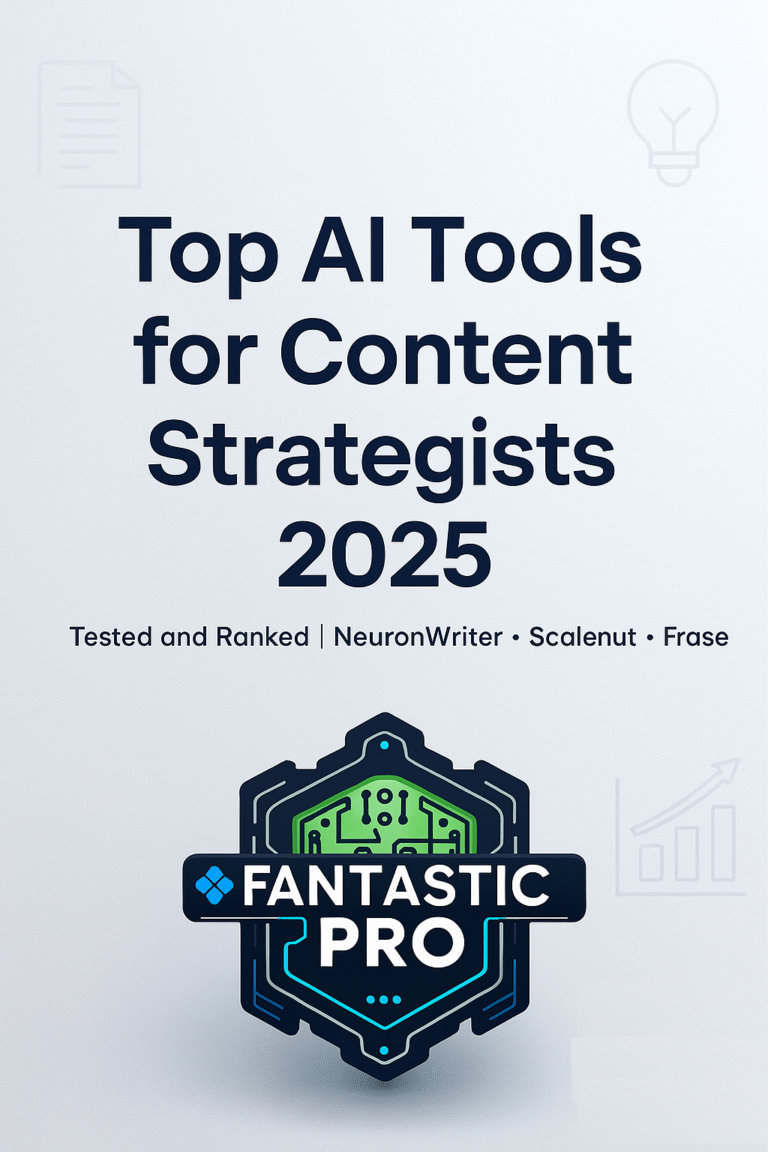 Top AI Tools for Content Strategists 2025
